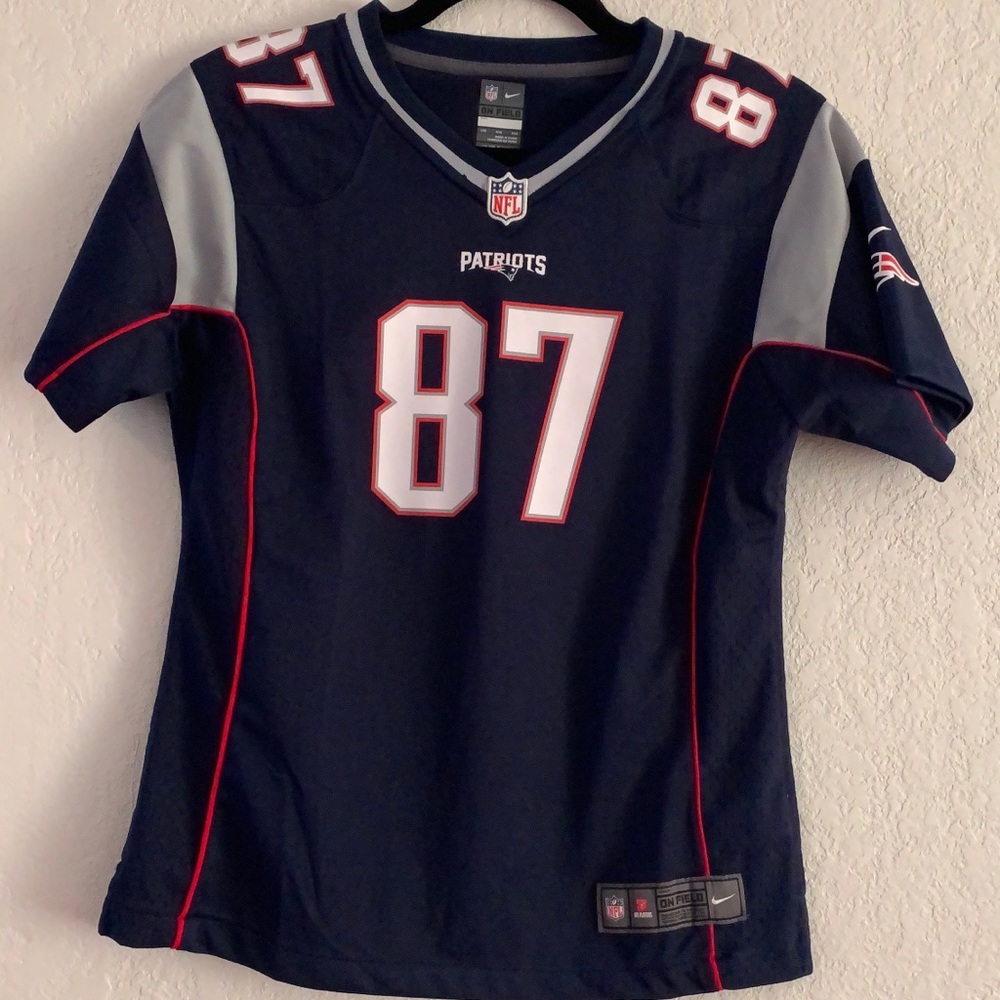 Gronkowski New England Patriots Football Jersey.